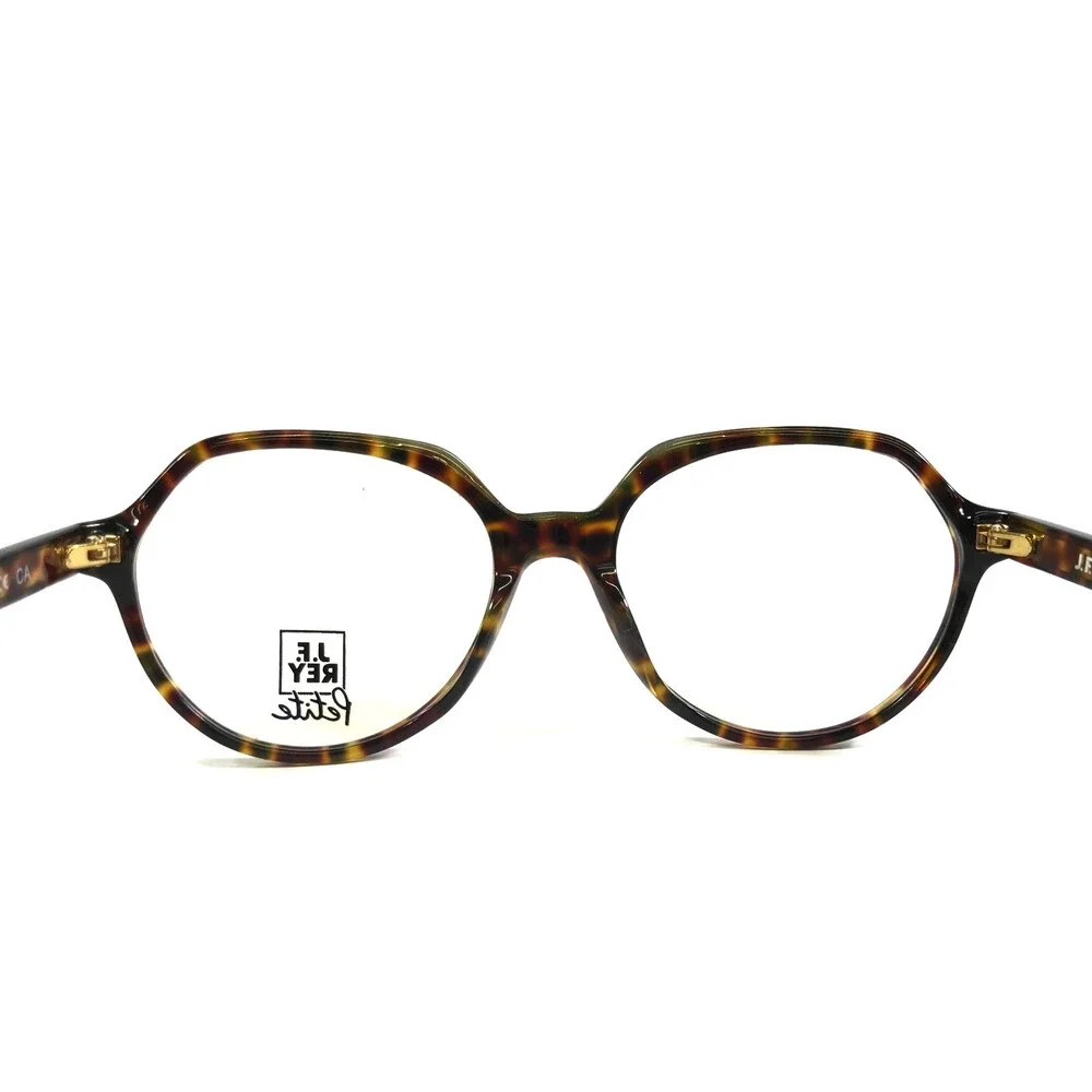 J.F. Rey Petite Eyeglasses Frames PA104 9040 Panther Green Tortoise 50-16-140